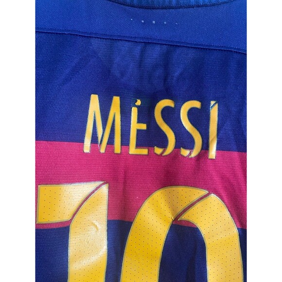 FC Barcelona Soccer/Futbol Jersey Lionel Messi #10 Adult Small - Picture 7 of 12